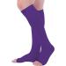 Doc Miller Open Toe Compression Socks - 20-30mmHg Support - Violet - X-Large - Buy Online on GoSupps.com