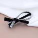 Aneneiceera Vintage Velvet Bow Hair Clip Black Suede Hair Barrette Clip Silver Bling Rhinestone Hairpin Headwear Cute Bowknot Headpieces Hair Accessories for Women and Girls - Buy Online on GoSupps.com