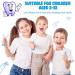 6-Piece Kids U-Shaped Toothbrush Set | Soft Silicone Brush | Whitening & Massage | For Ages 2-8 | Blue - Buy Online on GoSupps.com