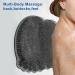 YuGtcen Non-Slip Foot Scrubbers 2pcs Set - Shower Foot Massage Mat Cleaner for Feet Circulation & Tired Relief - Grey 2.0 - Buy Online on GoSupps.com