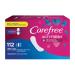 Carefree Acti-Fresh Body Shaped Panty Liners Flexible Protection that Molds to Your Body Long 112 Count (Pack of 1)