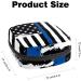 Period Bag Sanitary Napkin Storage Pouch | America Flag Blue | Travel Makeup Bag - Buy Online on GoSupps.com