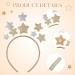 Lurrose Star Headband Glitter Star Boppers Headband Party Hair Accessories for Birthday Festival - Buy Online on GoSupps.com