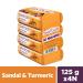 Santoor Soap with Sandal and Turmeric - Natural Skincare Essential - Buy Online on GoSupps.com