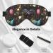 Jungle of Love Unisex Adjustable Blackout Sleep Eye Mask - Perfect for Home Travel Yoga and Office Naps - Buy Online on GoSupps.com