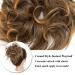 Shop Tess Hair Part Dutt Tie - Affordable 45g Brown Ombre Hair Extensions for Stylish Updos - Buy Online on GoSupps.com