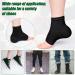 BOXOB Height Increase Socks - Invisible Shoe Lift Insoles for Men & Women | Comfortable Height Booster Heel Pads (Black - Buy Online on GoSupps.com