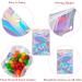100 Pieces Holographic Resealable Mylar Holographic Ziplock Bags Food Storage Smell Proof Bags with Front Window Packaging Pouch for Cookies Sample Jewelry Snack 4.73 * 7.88 inches 4.73*7.88 inches Holographic - Buy Online on GoSupps.com