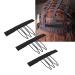 100 Pieces Wig Clips - 3 Teeth Black Stainless Steel Wig Accessories for Hair Parts & Caps - Buy Online on GoSupps.com
