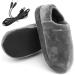 Buy KLOP256 USB Electric Foot Warmer | Heated Slippers with Overheat Protection & Non-Slip Design - Fits Up to Size 43 (Gray) - Buy Online on GoSupps.com
