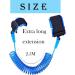 2 PCs Children's Leash - 2.5M Anti-Lost Wrist Belt for Outdoor Trips | 360 Rotation & Comfort (Blue) - Buy Online on GoSupps.com