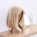 Vipomkowa Hair Shower Brush Practical Wig Display Stand Durable Wig Storage Rack With 3PCS Wig Perfect 7 Natural Curly One Size Black - Buy Online on GoSupps.com