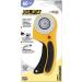 OLFA 60mm Ergonomic Rotary Cutter (RTY-3/DX) - Quilting & Sewing Tool with Blade Cover & Trigger - Includes Replacement Blade (RB60-1) - Buy Online on GoSupps.com