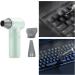 Besga Engine Fan Cordless Blow Dryer Handheld Compact Powerful Blow Dryer Cordless Hair Dryer for Car Keyboards Green - Buy Online on GoSupps.com