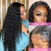 22 Deep Wave Lace Front Human Hair Wig for Black Women | 150% Density | Pre Plucked with Natural Hairline - Buy Online on GoSupps.com