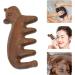 Healvian 3 Pcs Kitten Green Sandalwood Comb Massager - Eco-Friendly Scalp Comb Tool for Home Massage - Perfect for Cats and Kittens - Buy Online on GoSupps.com