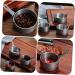 Milisten Stainless Steel Cups Stainless Steel Sauce Cup Coffee Pot Bread Silver 14X7X3.5CM - Buy Online on GoSupps.com