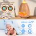 2-in-1 Aroma Diffuser & Salt Lamp - GUKKK 200ml Essential Oil Humidifier with Flames Effect & Adjustable Brightness for Aromatherapy - International Shipping - Buy Online on GoSupps.com