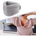 Colcolo Neck Support Brace with Foam Pillow Adjustable Cervicorrect Neck Support for Work & Sleep Gray - Buy Online on GoSupps.com