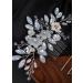 Denifery Opal Wedding Hair Comb - Silver Rhinestones Opal Crystal Vintage Bridal Hair Clips - Buy Online on GoSupps.com