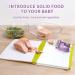 Buy Kidsme Fruit Sucker Baby Feeder - BPA Free Silicone Pacifier for 4-24 Months Double Capacity Green L - Safe for Fruits Vegetables & Porridge - Buy Online on GoSupps.com