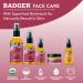 Badger Damascus Rose Organic Face Cleansing Oil - 2 oz | Natural Facial Cleanser - Buy Online on GoSupps.com