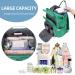 Pomelo Best Baby Diaper Backpack - Macaron Style Waterproof Changing Pad Large Capacity Travel Bag in Emerald - Buy Online on GoSupps.com