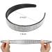 WOVOWOVO 2 Packs Rhinestone Headband for Women - Silver Bridal Jeweled Crystal Head Bands - Bling Diamond Holiday Hairbands - Sparkly Hair Accessories - Silver + Black - Buy Online on GoSupps.com