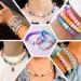 Quefe 3960pcs Pony Beads Bracelet Making Kit - 48 Colors Kandi & Rainbow Beads Set with Letter Beads and Elastic Threads for Jewelry Making - Buy Online on GoSupps.com