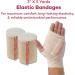 Buy Dealmed 3 Elastic Bandage Wrap - Self-Closure 5 Yards Pack of 2 for First Aid & Medical Use | International Shipping Available - Buy Online on GoSupps.com