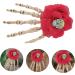 FRCOLOR Girls Hair Accessories Hair Clips for Girls Decor Hair Jewelry Gothic Hair Accessories Girls Hair Clips Halloween Party Hair Clips Women Hairpins Women's Ornaments Plastic Prom - Buy Online on GoSupps.com