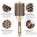 Large Round Boar Bristle Brush for Blow Drying | Nano Thermal Ceramic Barrel | Ionic Technology for Styling | 3.3 Inch Barrel with 4 Clips included - Buy Online on GoSupps.com