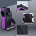 Haomaomao Adult/Child Protective Gear Set for Skateboarding, Cycling, and Roller Skating - Purple/Black (Medium) - Buy Online on GoSupps.com