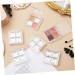 Outanaya 6 Pcs Transparent Square Eye Shadow Box DIY Eye Shadow Palette Empty Makeup Palette Plastic - Buy Online on GoSupps.com