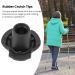 Walking Cane Tips 16mm0.63in Inner Diameter Crutch Foot Covers Waterproof Skid Resistance Multipurpose Aluminium Gaskets for - Buy Online on GoSupps.com