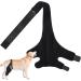 Hip Brace for Dogs Large Dog Rear Leg Support with Metal Strip Back Leg Brace High Elasticity Breathable Large Dog Rear Leg Support for Dysplasia Black Small - Buy Online on GoSupps.com