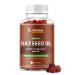 Nutriissa Flaxseed Chewable 60 Gummies Fiber Supplement | Gummy Vitamins | Digestive Health | Probiotic Gummies | Gluten-Free - Flax Probiotics for Digestive Health Constipation & Bloating - 6000mg
