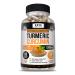 Kaya Naturals Turmeric Platinum 60 Count Capsules Bioperine Premium Pain Relief & Joint Support with 95% Standardized Curcuminoids - 60 Capsules