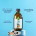 Olini Fish Oil Liquid for Children Nordic Nutritional Supplement with Omega 3 EPA DHA Vitamin A & D3 High-Purity Natural Flavor in 250ml Glass Bottle - Buy Online on GoSupps.com