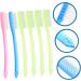 6pcs Colorful XXL Hard Toothbrushes - Travel-Friendly Brushes for Adults | Durable & Stylish Oral Care - Buy Online on GoSupps.com
