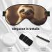 SSIMOO Adorable Sloth Sleep Mask - Adjustable Breathable Eye Mask for Comfortable Sleep | International Shipping Available - Buy Online on GoSupps.com
