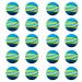Scott Edward Air Golf Practice Balls, Bright Multicolor and Lightweight Sponge Ball, 20 Pieces, Golf Training Indoor and Outdoor, for Backyard Hitting Mat, Soft for Children, Pets Blue