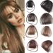 Glamza Clip In Fringe 'Big Bang' Front Hairpiece for Women - Black (Without Sideburns) - Buy Online on GoSupps.com