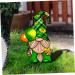 Milisten Dwarf Card Outdoor Sign St Patrick Gnome Yard Sign Patrick Garden Decoration During The Day Props - Buy Online on GoSupps.com