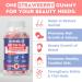 Nutrabud Biotin Hair Gummies For Women Men | No Added Sugar | For Healthy Hair Growth Skin Glow & Strong Nails | Strawberry Flavor Veg Gummy Bear Supplement - 60 Count (Pack of 1) - Buy Online on GoSupps.com