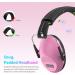Dr.meter Kids Ear Defenders SNR 27dB Earmuffs - Pink, Noise Blocking, Adjustable Headband for Sleeping and Studying - Buy Online on GoSupps.com
