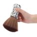 Buy Barber Brush Neck Duster | Soft Nylon Shaving Brush with Wooden Handle for Men - Perfect for Grooming & Hair Removal - Buy Online on GoSupps.com
