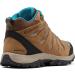Columbia Women's Redmond III Mid Waterproof Hiking Shoe - 8 Wide - Khaki/Sea Level - Buy Online on GoSupps.com