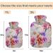Naanle Vintage Summer Flowers Hot Water Bottle - 2L | Heat Therapy & Back Pain Relief | Ideal for Hand & Foot Warmer | International Shipping Available - Buy Online on GoSupps.com