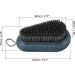 PATIKIL Cleaning Brush PP Bristles ABS Back with Hanging Hole Household Scrubbing for Shoes Sneakers Clothes Blue - Buy Online on GoSupps.com